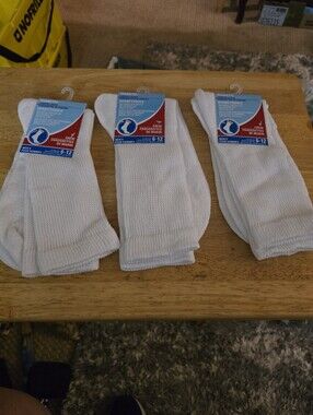 Diabetic Crew Comfort Socks (3 Pairs)